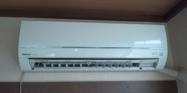 お掃除後のエアコンの外観
