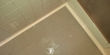 お掃除後のお風呂場　の床