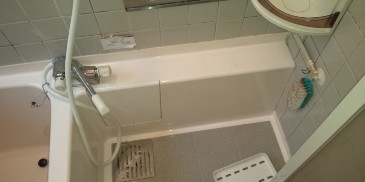 お掃除後のお風呂場